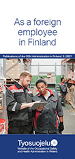 Cover of As a foreign employee in Finland.