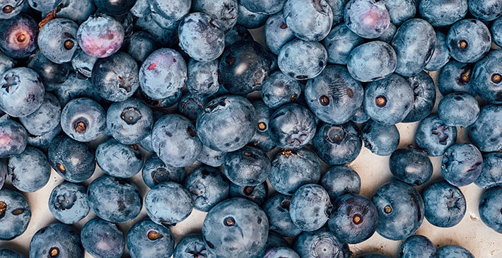 Blueberries.