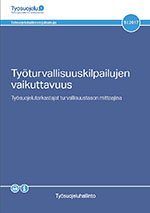 Työturvallisuuskilpailujen vaikuttavuus -raportin kansi