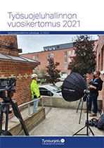 Vuosikertomuksen 2021 kansi