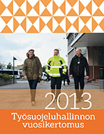 Vuosikertomuksen 2013 kansi