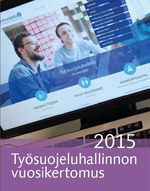 Vuosikertomuksen 2015 kansi