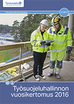 Vuosikertomuksen 2016 kansi