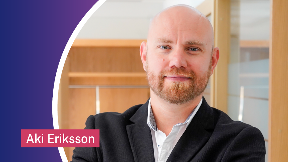 Juristi Aki Eriksson.